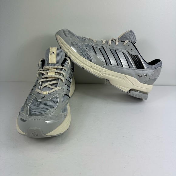 Men Adidas Spiritian 2000 Matte Silver/Silver Metallic/Gray Size 11.5 (ID5411) - Picture 3 of 11